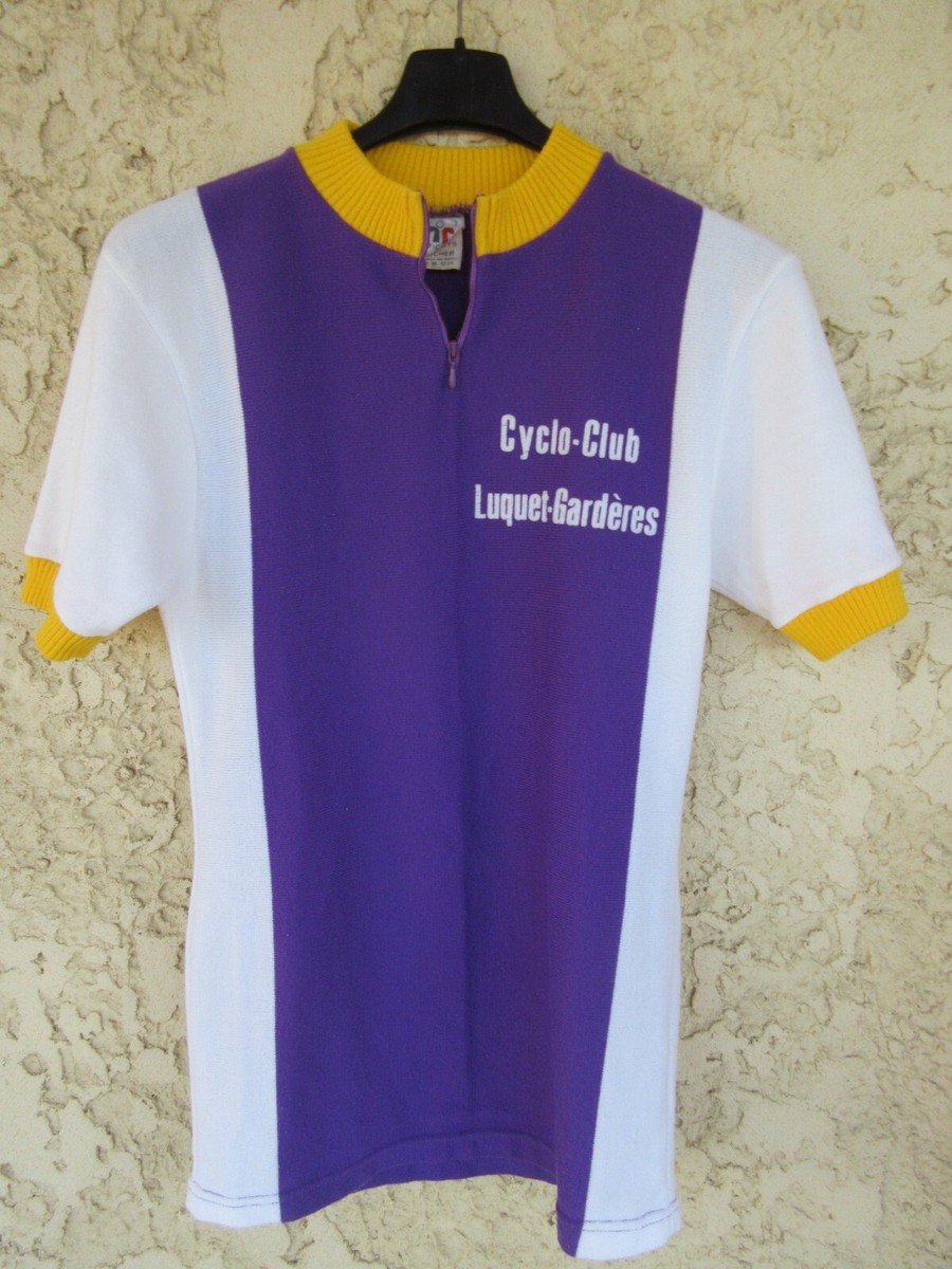 Maillot de cyclisme vintage tricots du rocher - Collection