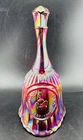 Vintage 1492-1992 Fenton Opalescent Red Carnival Columbus 500th Anniversary Bell