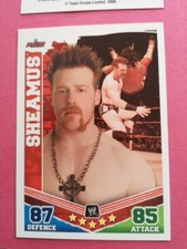 Sheamus Raw Cartes Catch Slam Attax Mayhem 2010 Topps