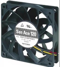 Sanyo 9GV1248P4G01 48V 0.42A 12CM 12025 4-Wire Cooling Fan