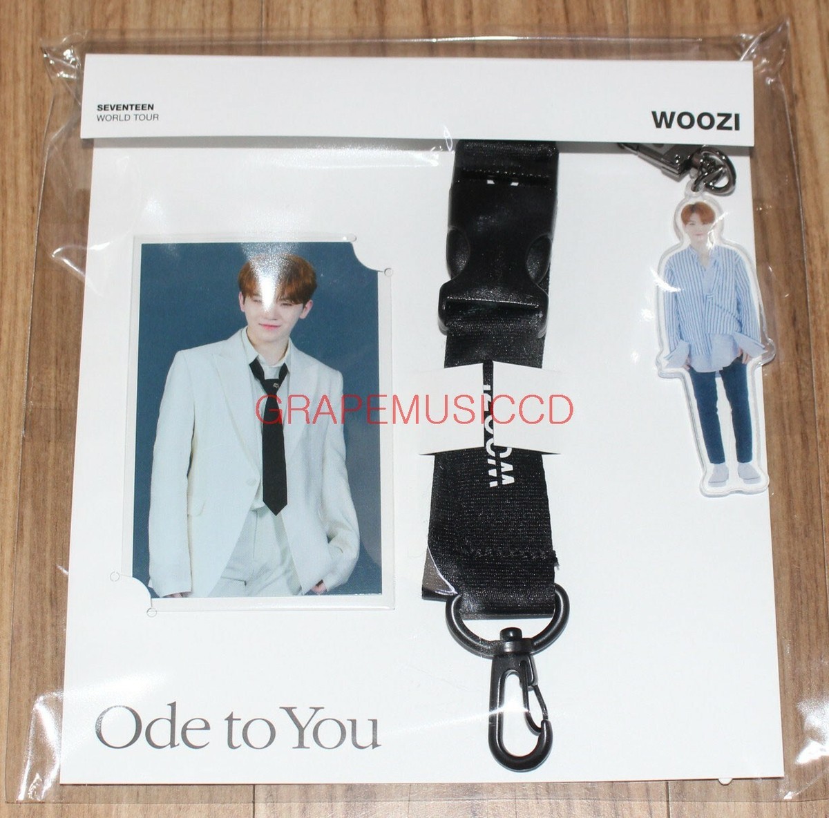 SEVENTEEN 2019 WORLD TOUR ODE TO YOU OFFICIAL GOODS LANYARD SET +