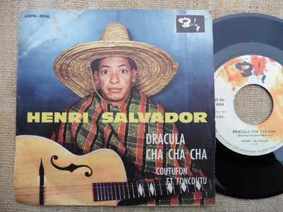 Henri Salvador    Faut Lachen / L'Amour Est Là / Dracula Cha - Vinyl 45 Umdrehungen