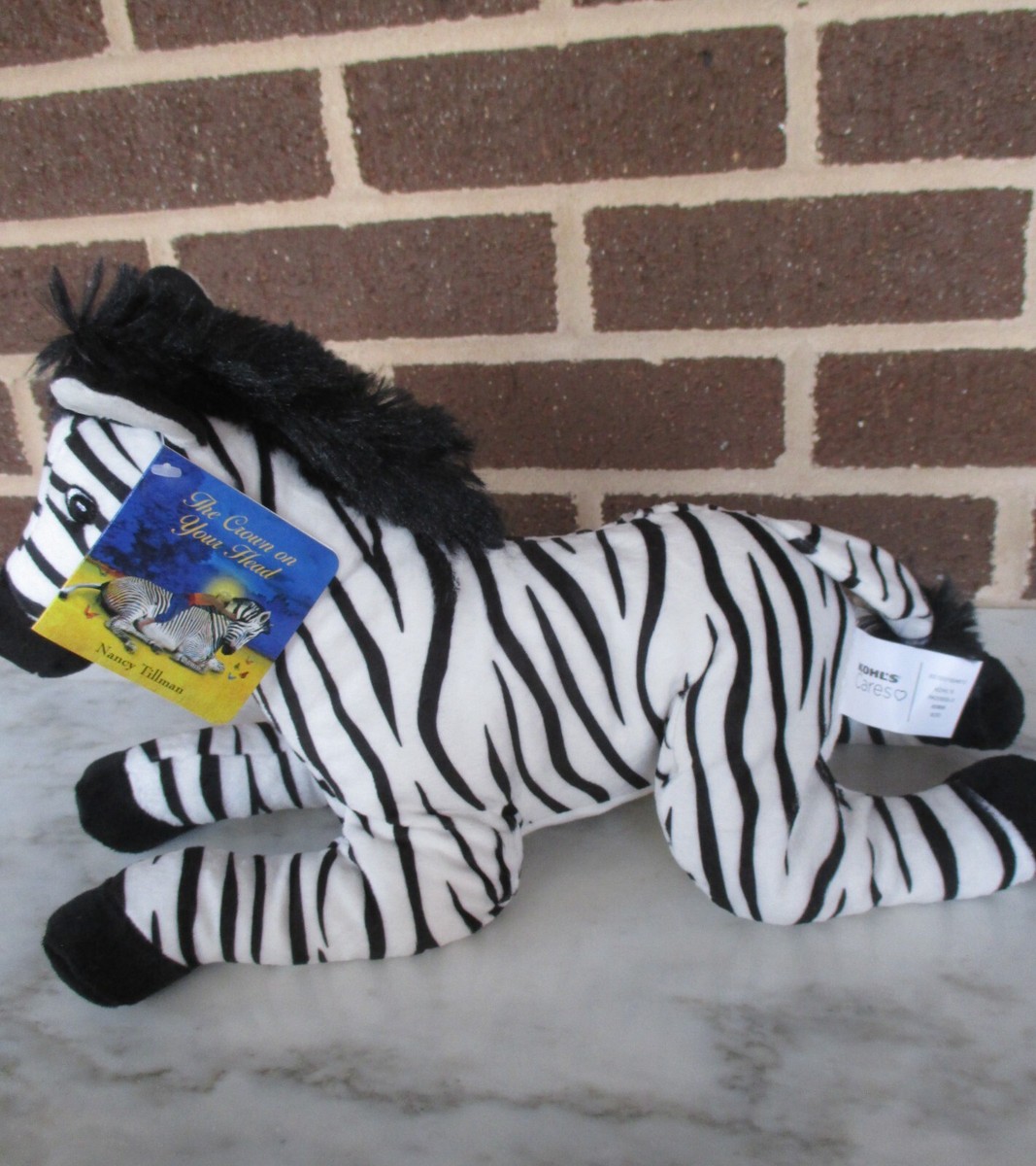 Kohl's Cares ZEBRA Plush 14