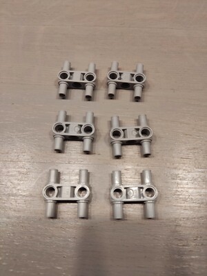Lego 6x Technic 48989 Technik 4 Pin Verbinder Doppelpin 3L neuhellgrau ...