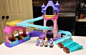 little people princess horse castle