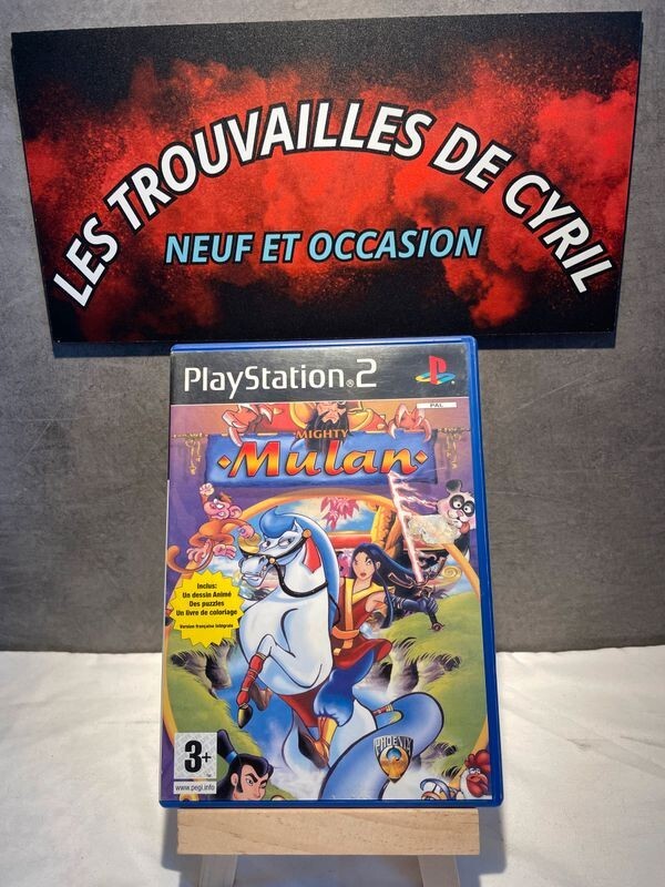 Jeu vidéo mighty mulan pour PlayStation 2 PS2 avec notice