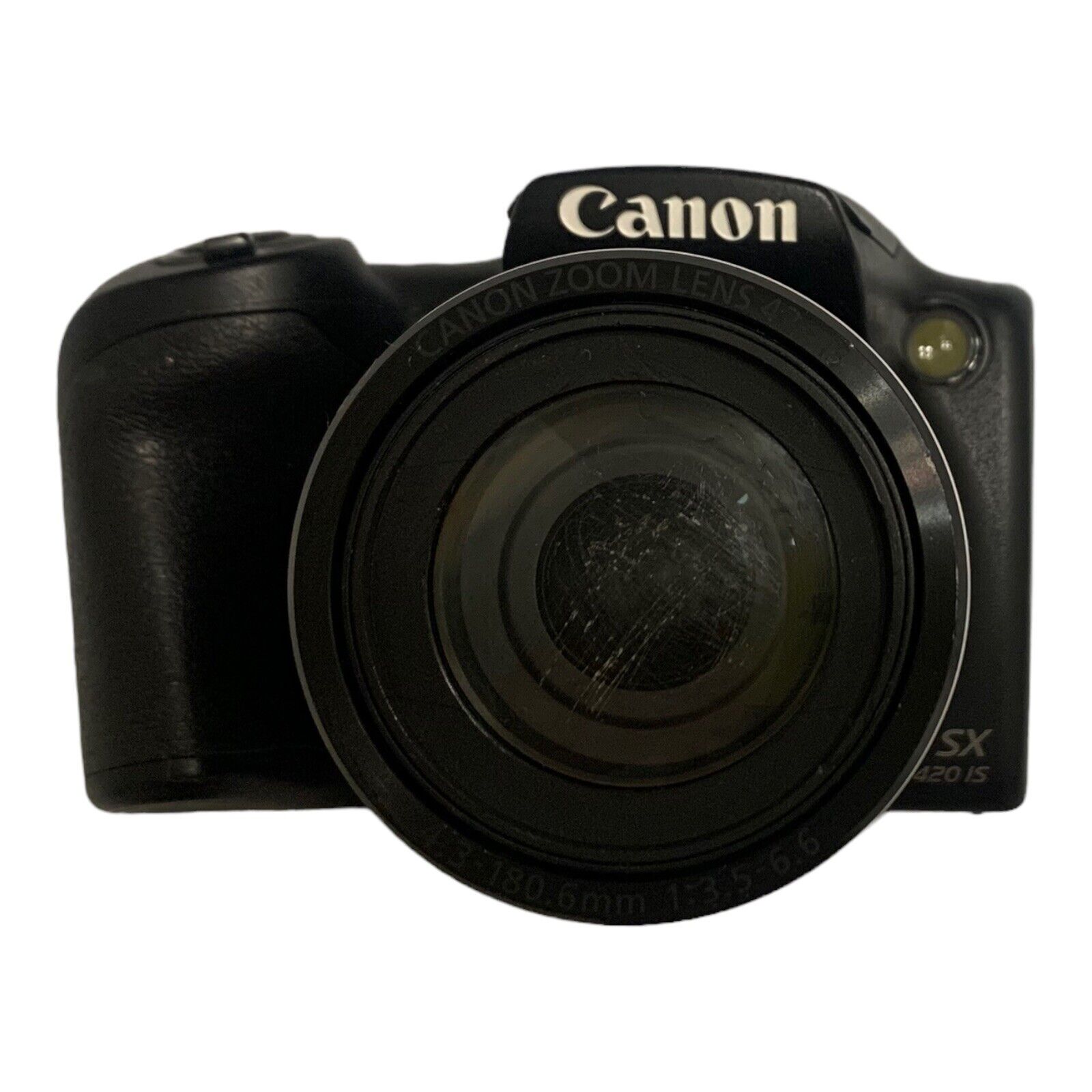 Canon PowerShot SX420 IS 20.0 MP Digital Camera - Black - SCRATCH - PLS READ