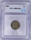 1899 Indian Cent 1c ICG MS63 BN
