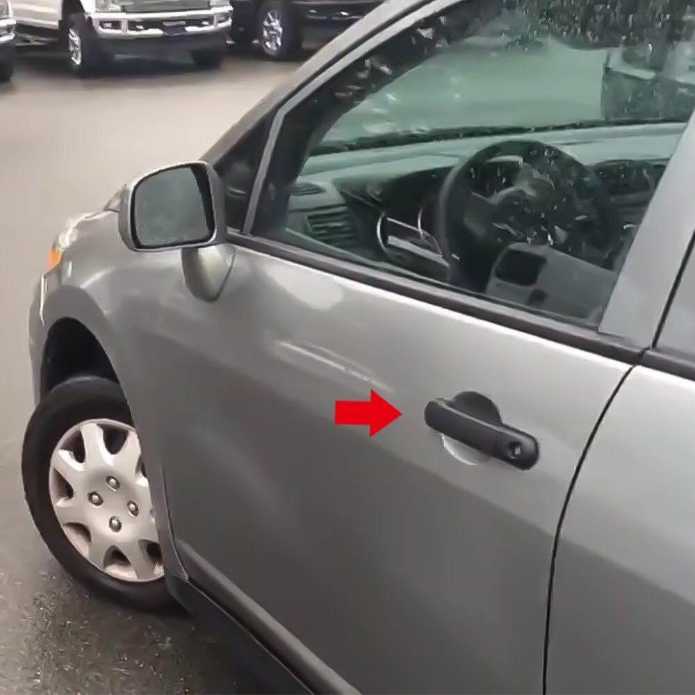 For 0712 Nissan Versa Door Handle Outer Outside Exterior Front Driver