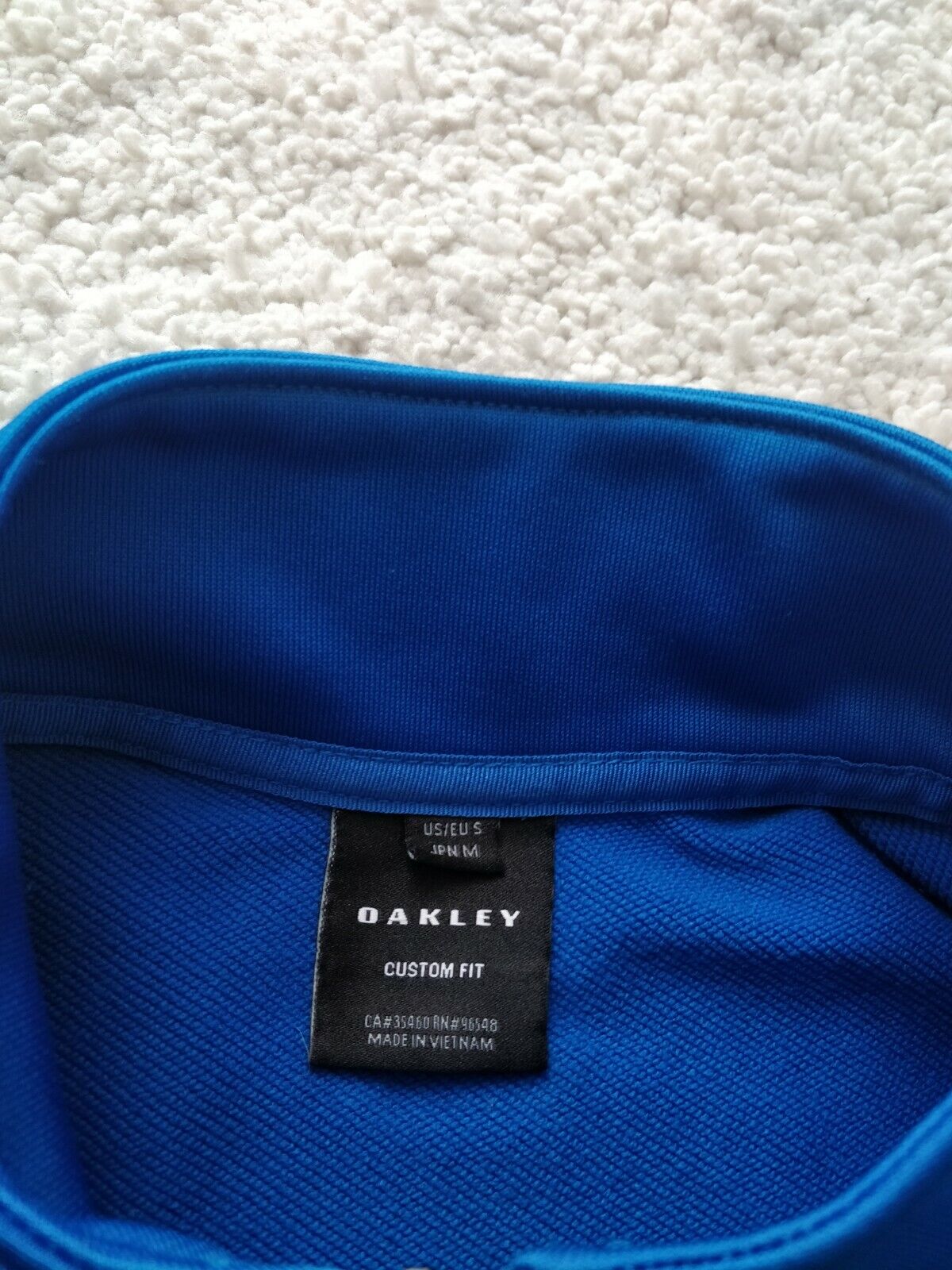 Oakley Mens Tracksuit Top Jacket Navy Blue Classic Hype Sweatshirt Training