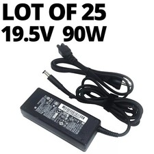 Lot of 25 Genuine HP AC Adapter 19.5V 4.62A 7.4mm 90W Laptops Chargers Cord