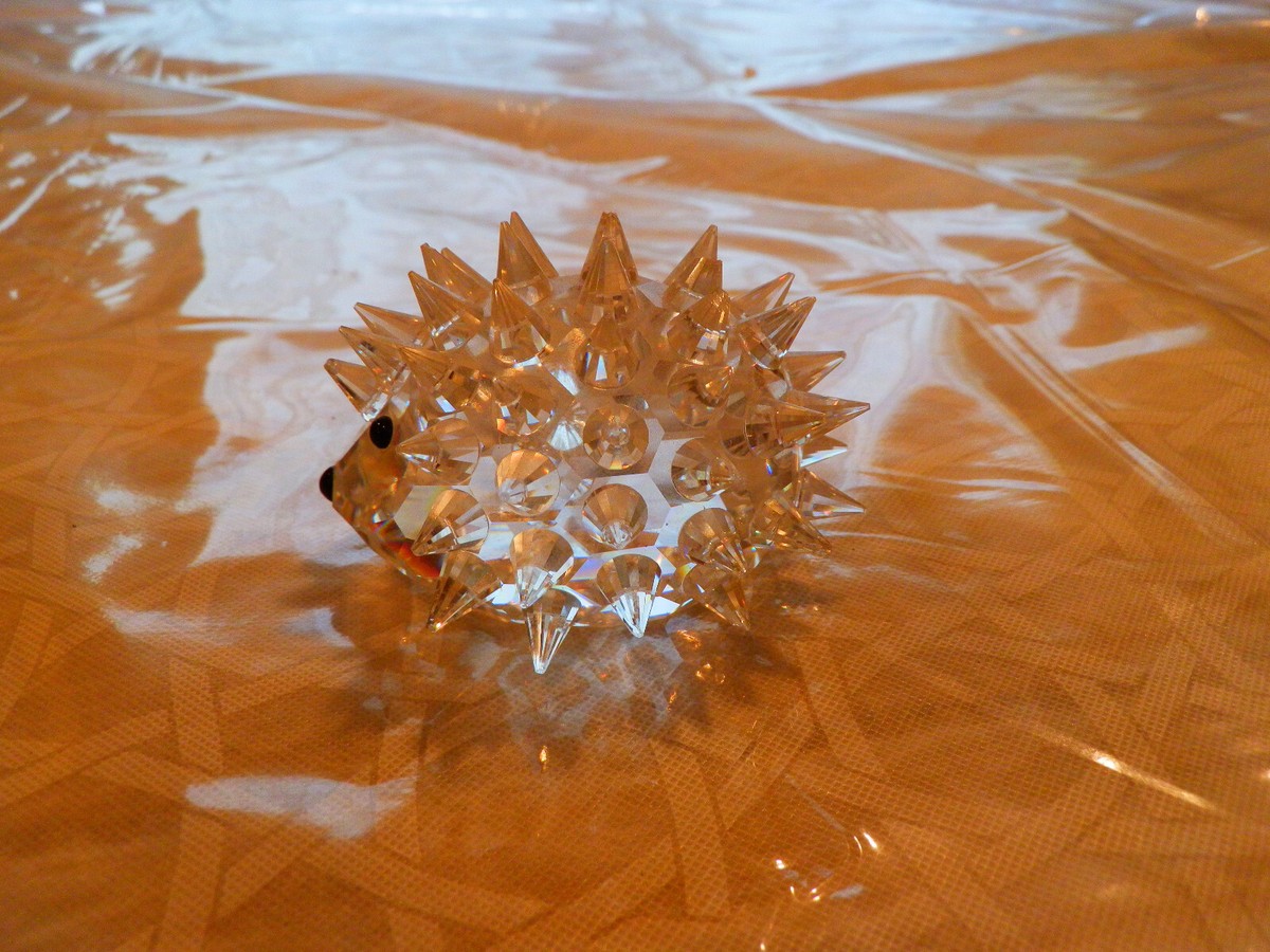 スワロフ　インコ Swarovski Crystal 