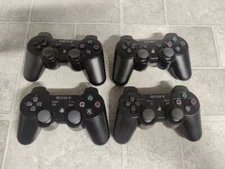 LOT of 4 Sony PlayStation 3 DualShock 3 Wireless Controllers CECHZC2U NO CHARGER