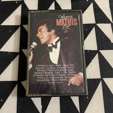 JOHNNY MATHIS "Live" 1984 Cassette CBS Records CT38699
