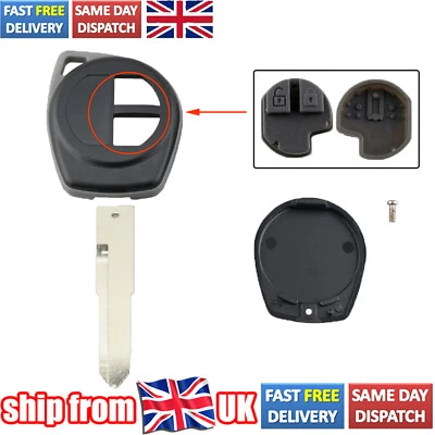 Remote Key Shell Cover Fob Case For Suzuki Grand Vitara Swift Liana Lgins Alto