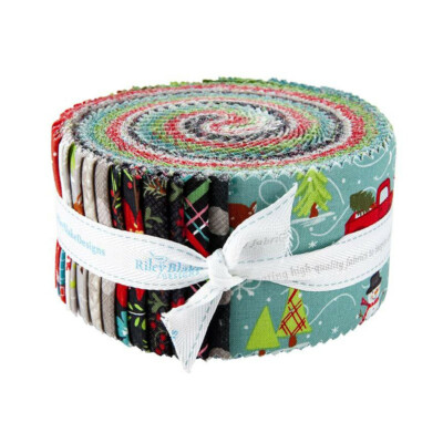 "Snowed In" by Heather Peterson for Riley Blake Designs 2 1/2" strips ...