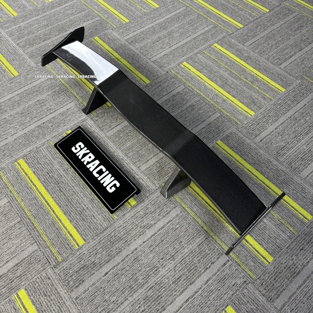 Universal Rear Trunk Spoiler Real Carbon Fiber Racing Wing Fit For ...