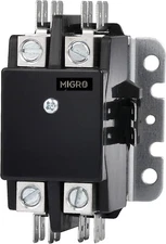 Dp Contactor 2 Pole 40 Amp 24V Coil HVAC 50A 40A 30A AC Motor Air Conditioner UL