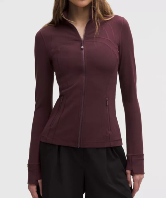 LULULEMON DEFINE JACKET NULU~GOODNIGHT PLUM~0-2-4-6-8-10-12 LULULEMON DEFINE JACKET NULU~GOODNIGHT PLUM~0-2-4-6-8-10-12