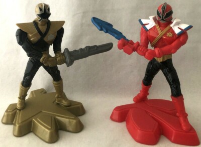 McDonald's 2012 Power Rangers Red & Gold Ranger Super Samurai #7