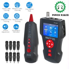 NF-8601W Finder LCD LAN PING/POE RJ11 Line Cable Network Tracker Tester New