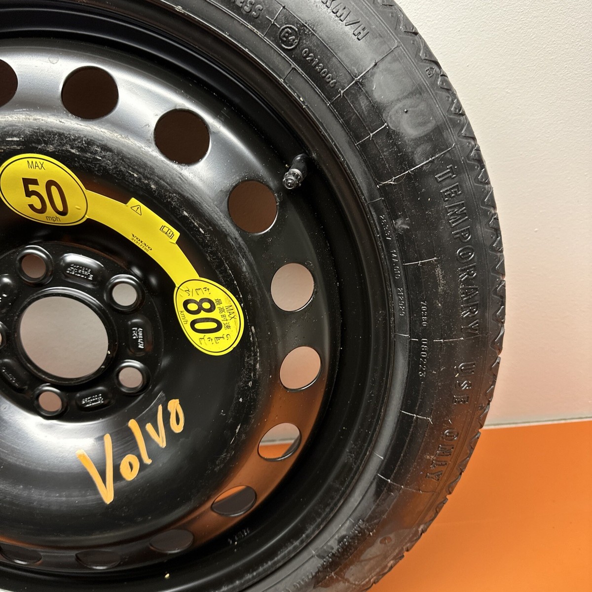 FORD GALAXY 06-20 VOLVO XC60 08-16 17" SPACE SAVER SPARE WHEEL & TYRE. #105. | UK