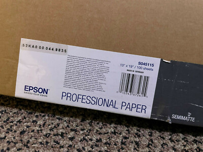 Epson Standard Proofing Paper (240) (13 x 19'', 100 Sheets) S045115
