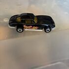 1979 Hot Wheels ‘63 Corvette Stingray Black With Flames Nice Shape (P54)