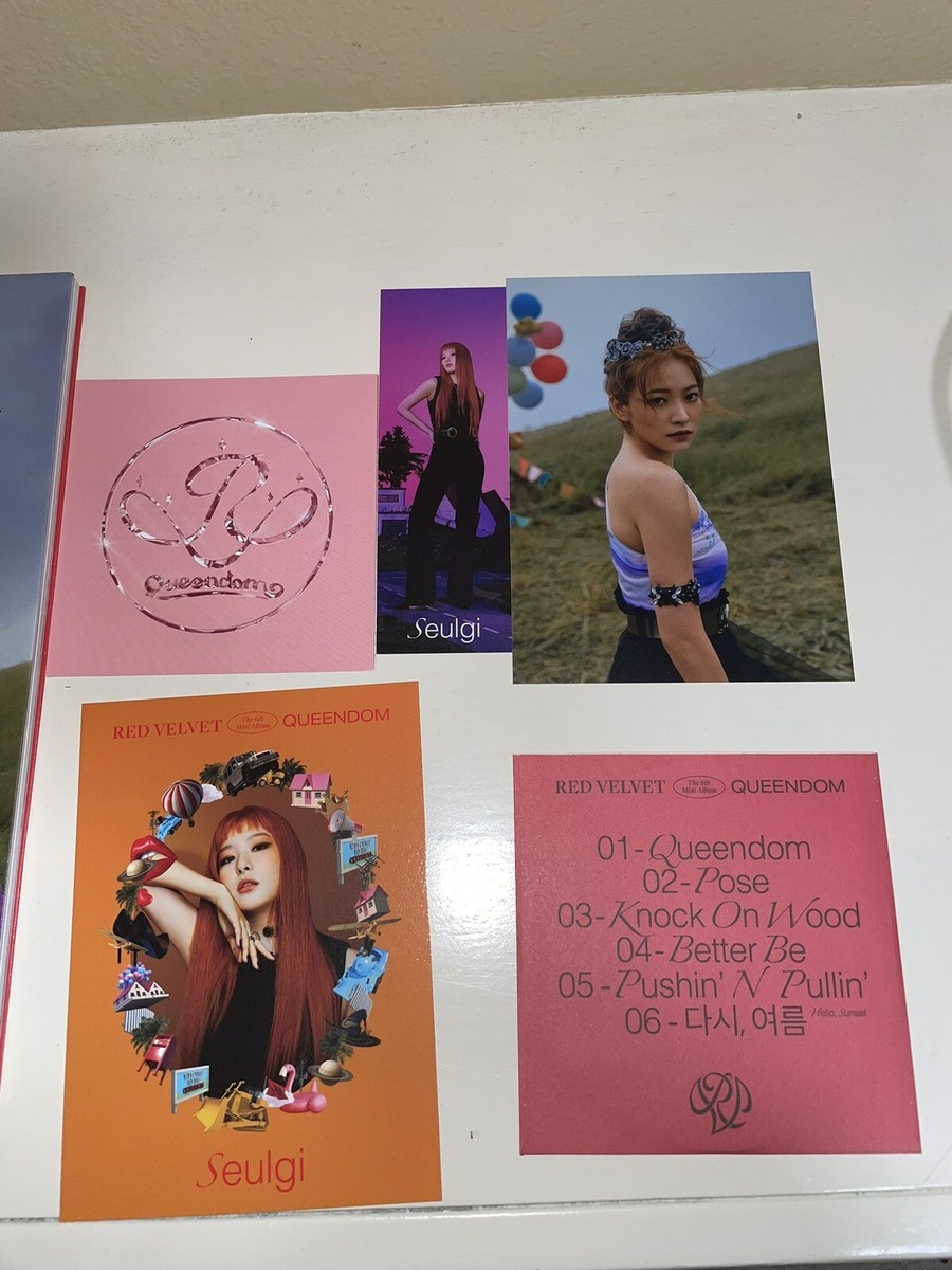 Red Velvet Queendom Queens Version With Irene Photocard And