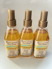 3 Creme of Nature Pure Honey Scalp Refresh Invigorating Leave-In Dry Scalp 8 oz