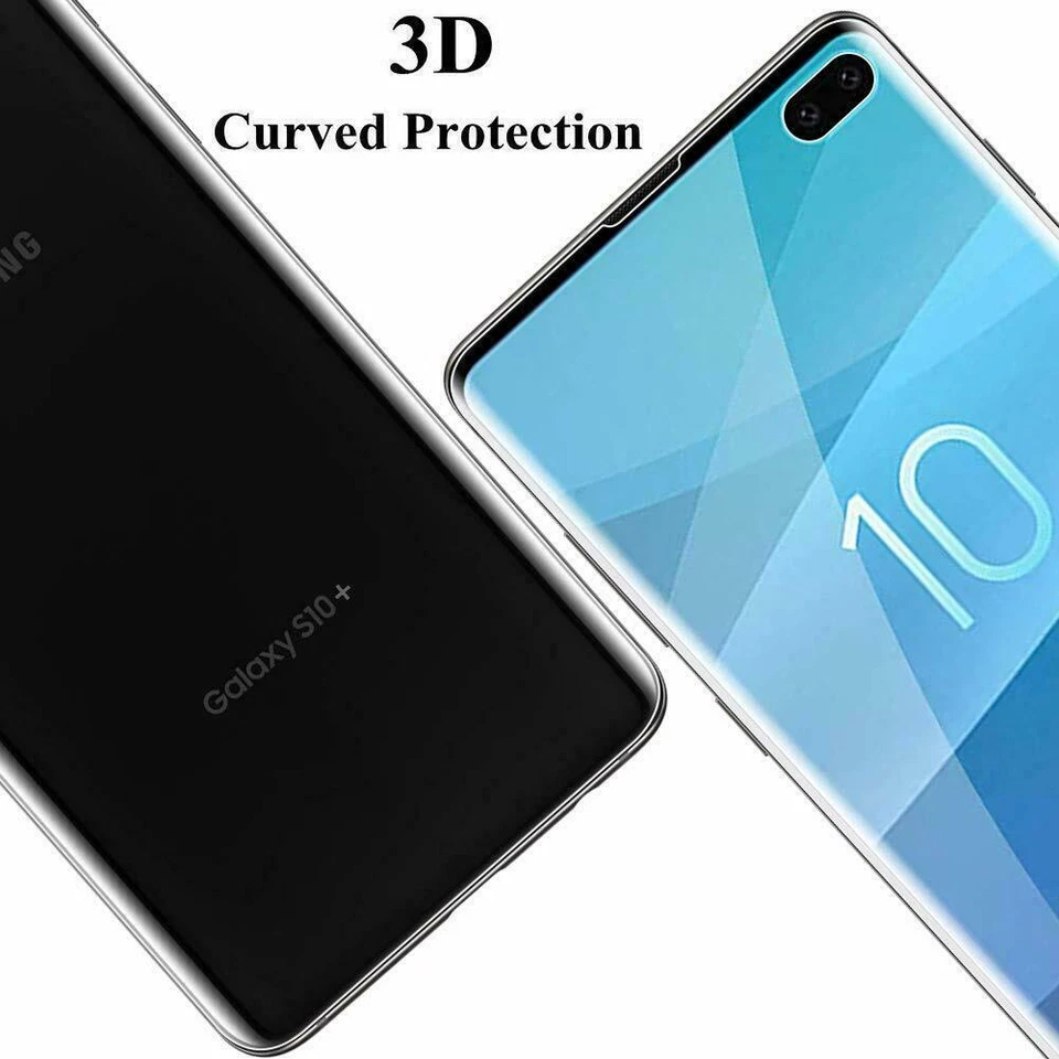 Protector de pantalla frontal trasero cubierta completa suave Samsung Galaxy S10 S10e S10 Plus HD  Foto 4 de 4
