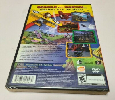 Snoopy vs. The Red Baron (Sony PlayStation 2, 2006) PS2 NEW