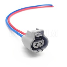 2-Pin Radiator Cooling Fan Connector Pigtail Fit For Toyota RAV4 2000-2018