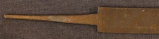 C1820 curved sword blade 041