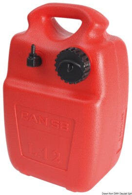 Fuel tank Eltex 12 litre - Osculati 52.733.10