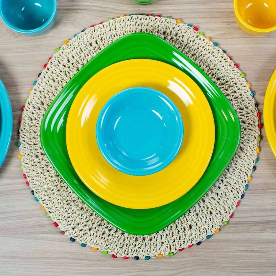 Fiesta® 15" Round Placemat Cabo Bead eBay