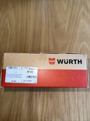 Würth M40 Elmo Klemmschelle Rohrschelle M-Form metrische Stangenrohre 50St.