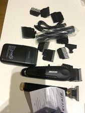 WEEME 826 Cordless Rechargeable Hair Clipper, USB Charging, Black, Guards #1-5