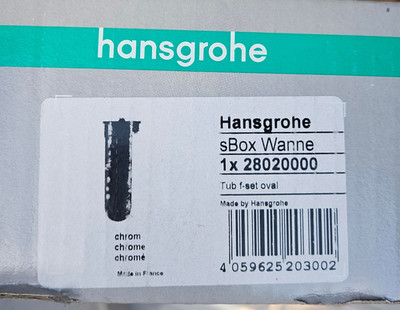 hansgrohe sBox Wannenrandset 28020000