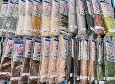 Vintage Lot of 27 J P COATS Latch Hook Rug Yarn Packages Colors In Description