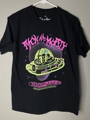 Rick & Morty Mens Multiverse When You Know Nothing Matters Shirt Sz Medium