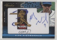 2012 Signature Series Rated Rookie MLBPA /299 Kirk Nieuwenhuis Patch Auto 9cf