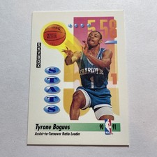 1991-92 Skybox Muggsy Bogues Tyrone Bogues #298 Charlotte Hornets NBA