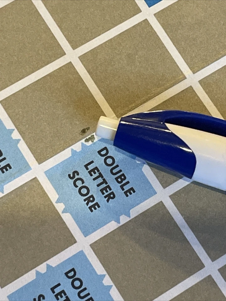 Vintage Scrabble BOARD ONLY Replacement Part 1948 Selchow & Righter Made in USA - Image 3 of 4