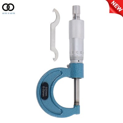 Outside Micrometer 0-1'' Measuring Tool 0.0001'' Graduation Set Easy To Carry