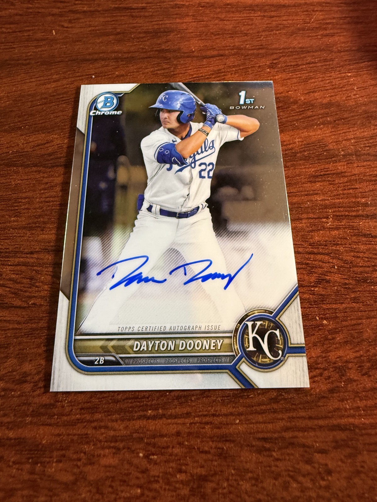 2022 Bowman Chrome Prospects Autograph #CPA-DDO Dayton Dooney