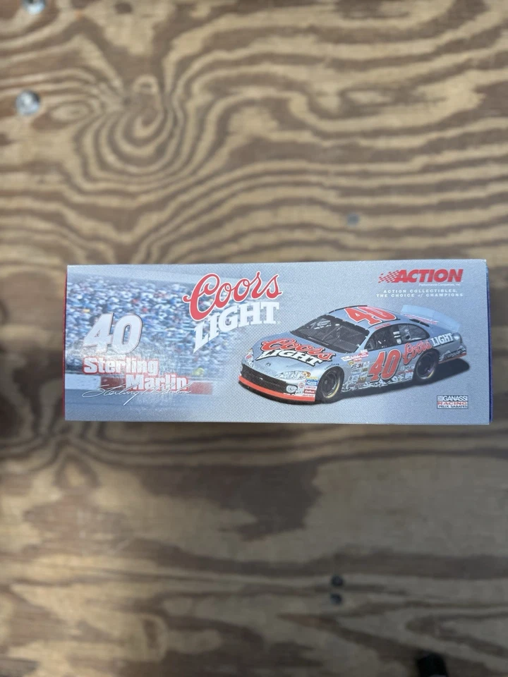 Action1:24 Sterling Marlin 2001 литая модель No40 Coors Light гоночный Dodge Ganassi B13 - Изображение 2 из 2