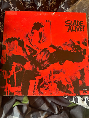 Slade Slade Alive! 1972 Polydor Promo Copy Stereo 12'' Vinyl LP PD-5508