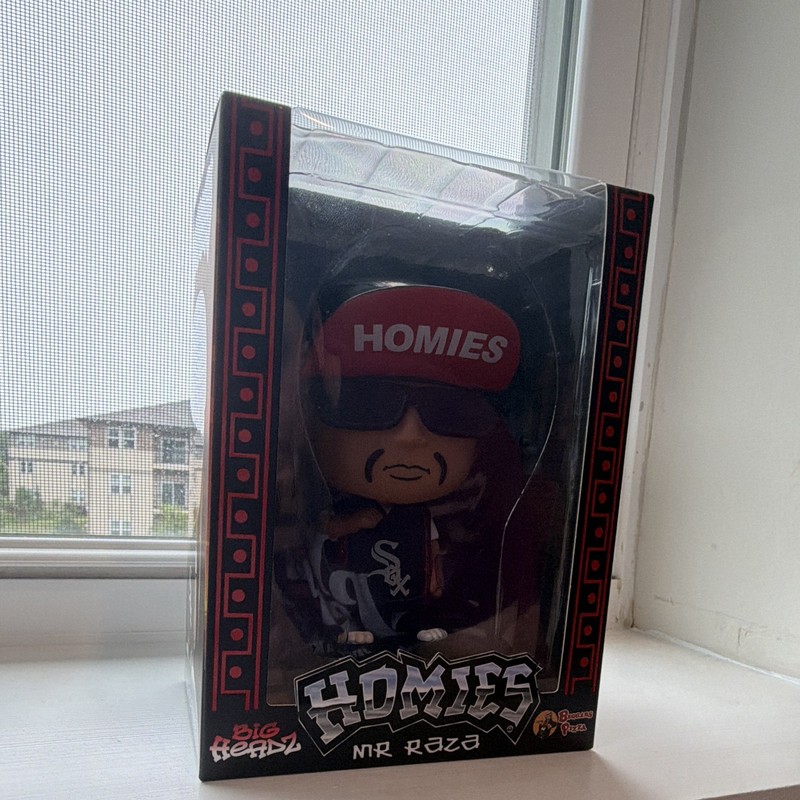 Homies Big Headz Mr Raza Special Release Plastic Figure, Original Unopened Box