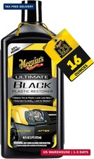Meguiar's Ultimate Black Plastic Restorer, 16OZ BT, 6/CV
